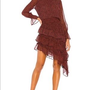 MISA Los Angeles Savanna Dress in Red